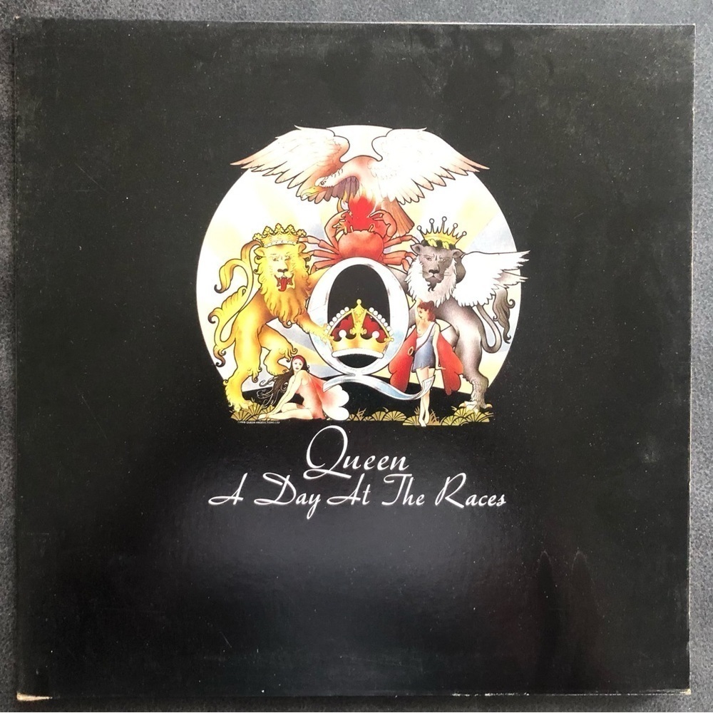 Queen A Day At The Races Vinyl Record LP Album 1976 Original